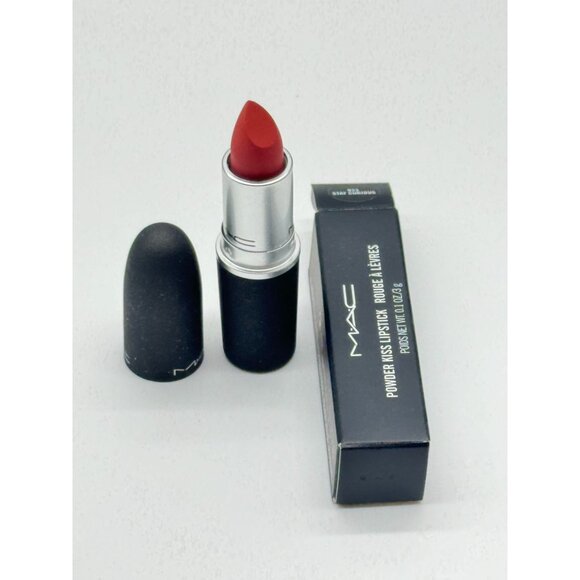 MAC Powder Kiss Lipstick 923 Stay Curious 0.1 Oz/ 3g - Picture 2 of 4